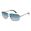 Sonnenbrille aus silbernem Metall
