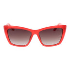Rosa Sonnenbrille aus Kunststoff 1066264