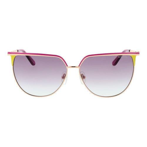 Sonnenbrille aus Roségold-Metall Guess