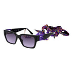 Schwarze Sonnenbrille aus Kunststoff Guess