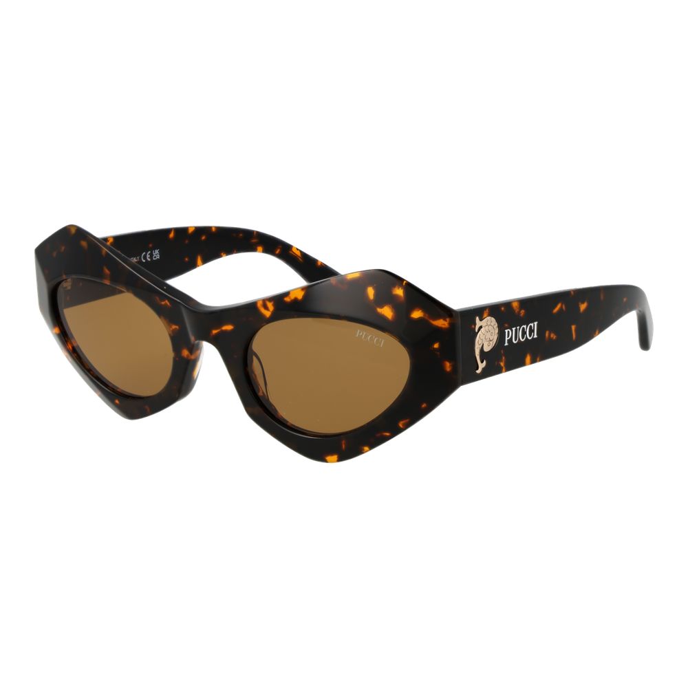 Braune Sonnenbrille aus Kunststoff