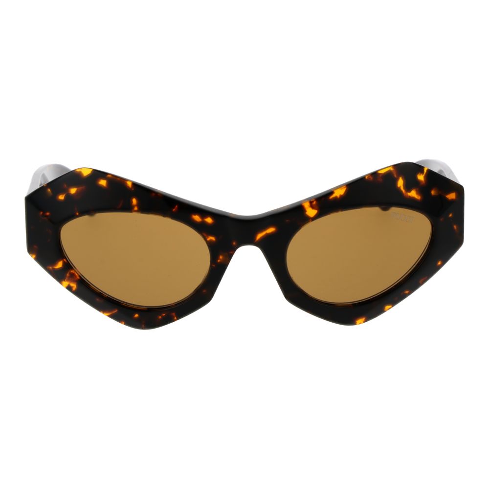 Braune Sonnenbrille aus Kunststoff