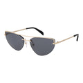 Goldfarbene Sonnenbrille aus Metall 1066389