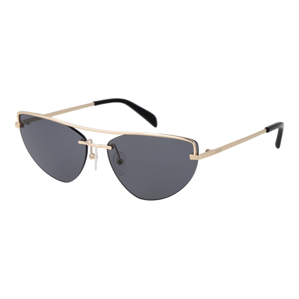 Goldfarbene Sonnenbrille aus Metall 1066389