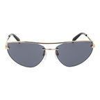 Goldfarbene Sonnenbrille aus Metall 1066389