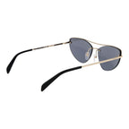 Goldfarbene Sonnenbrille aus Metall 1066389