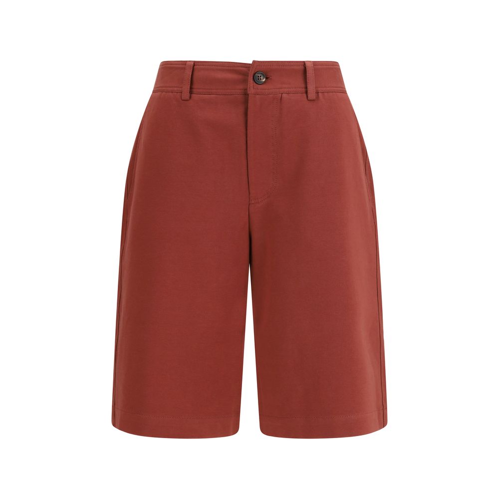 Mehrfarbige Baumwoll-Bermudashorts