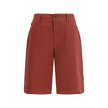 Mehrfarbige Baumwoll-Bermudashorts