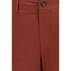 Mehrfarbige Baumwoll-Bermudashorts