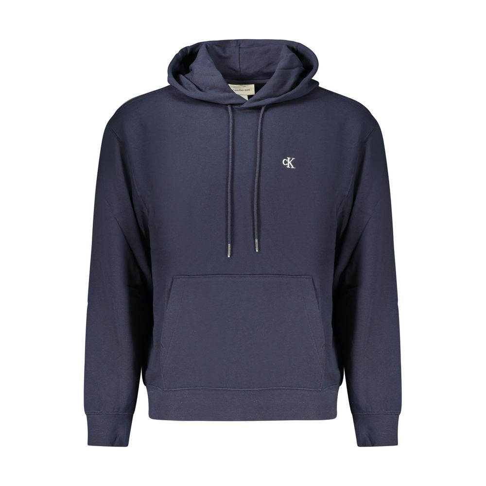 Blaues Baumwoll-Sweatshirt für Herren