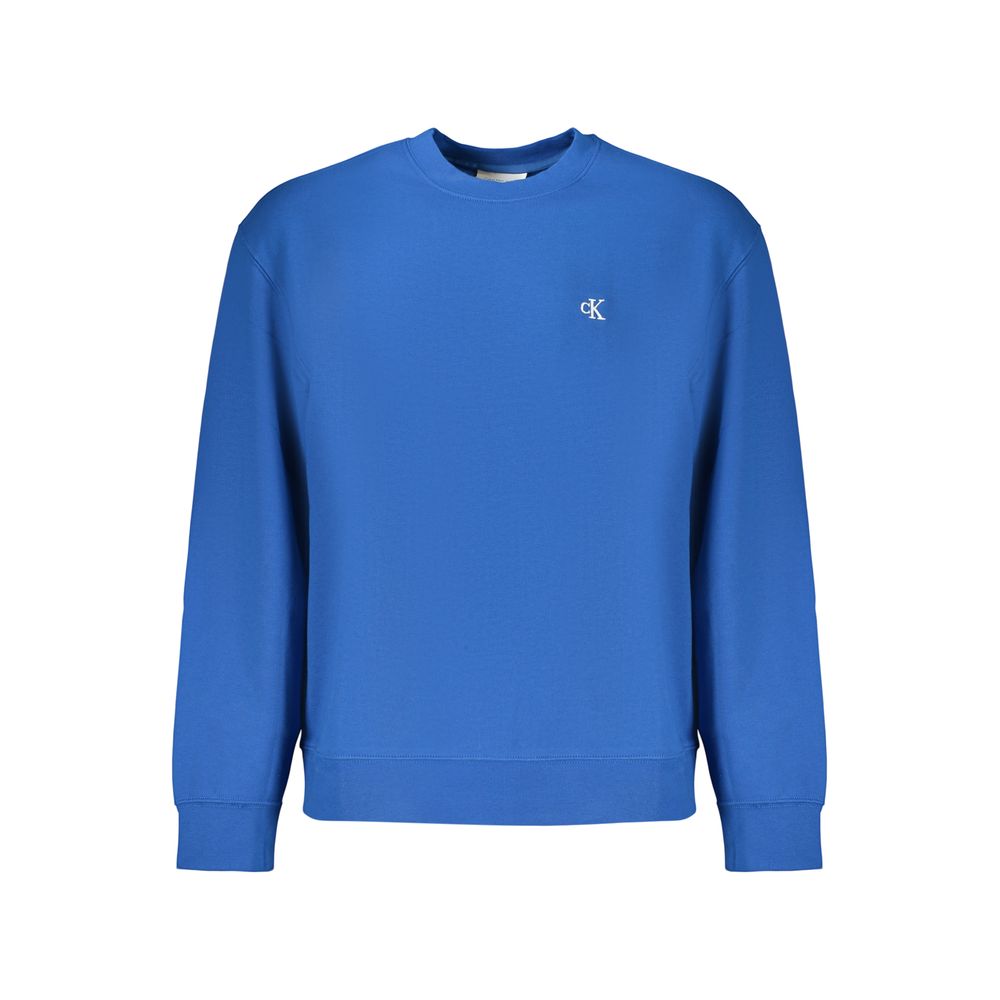 Blaues Baumwoll-Sweatshirt für Herren