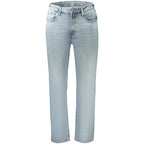 Azzurro Baumwoll-Jeans für Damen