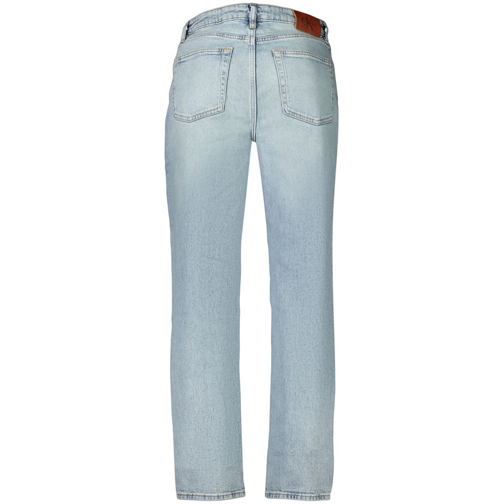Azzurro Baumwoll-Jeans für Damen