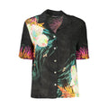 Schwarzes Damen-Shirt aus Viskose