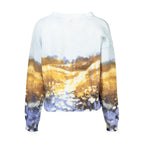 Azzurro Baumwollpullover für Damen Desigual