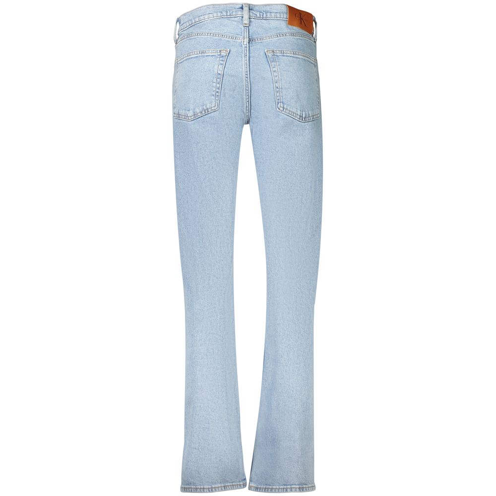 Hellblaue Straight-Jeans für Herren