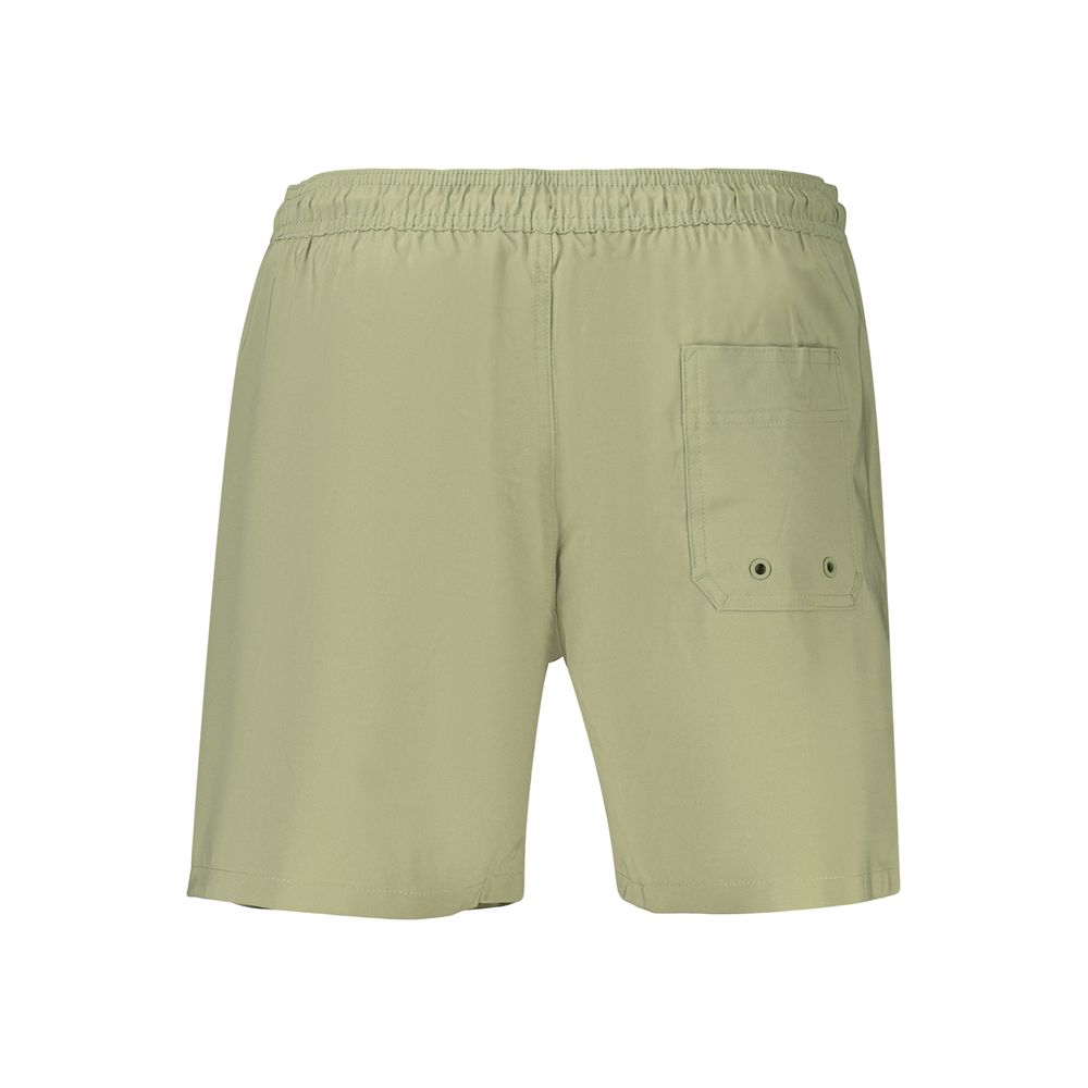 Grüne Badeshorts aus Polyester für Herren