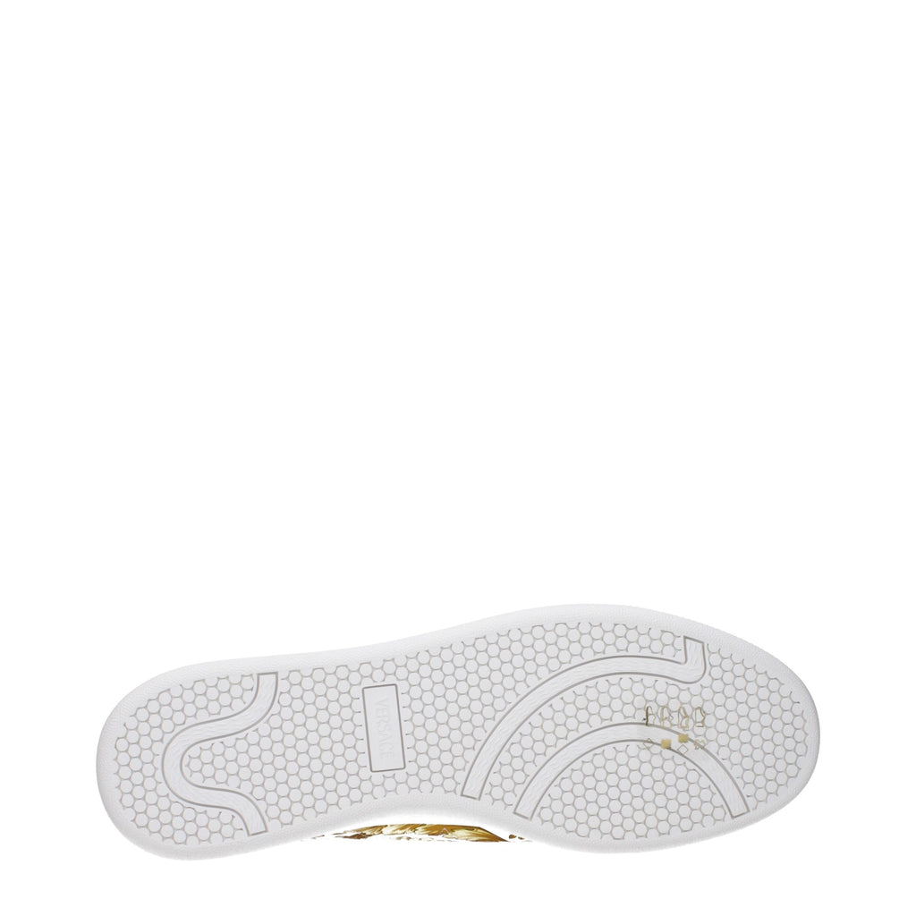 Weiße Leder-Sneaker