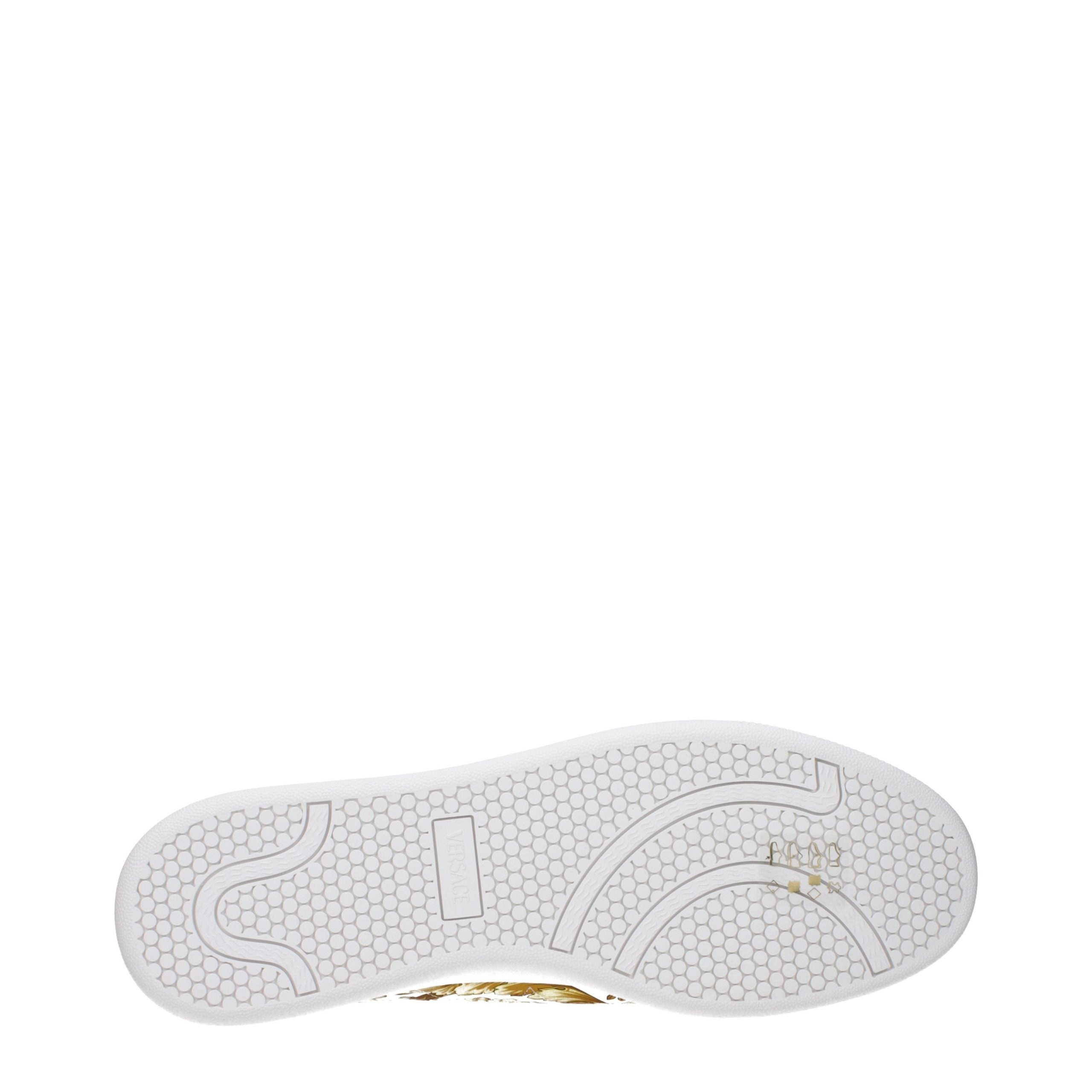 Weiße Leder-Sneaker