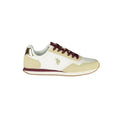 Weiße Sneaker aus Polyester