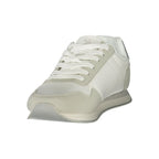 Weiße Sneaker aus Polyester