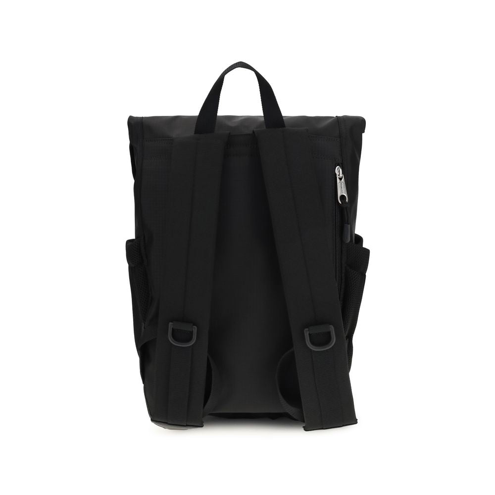 Schwarzer Nylon-Rucksack
