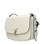 Weiße Leder Crossbody-Tasche