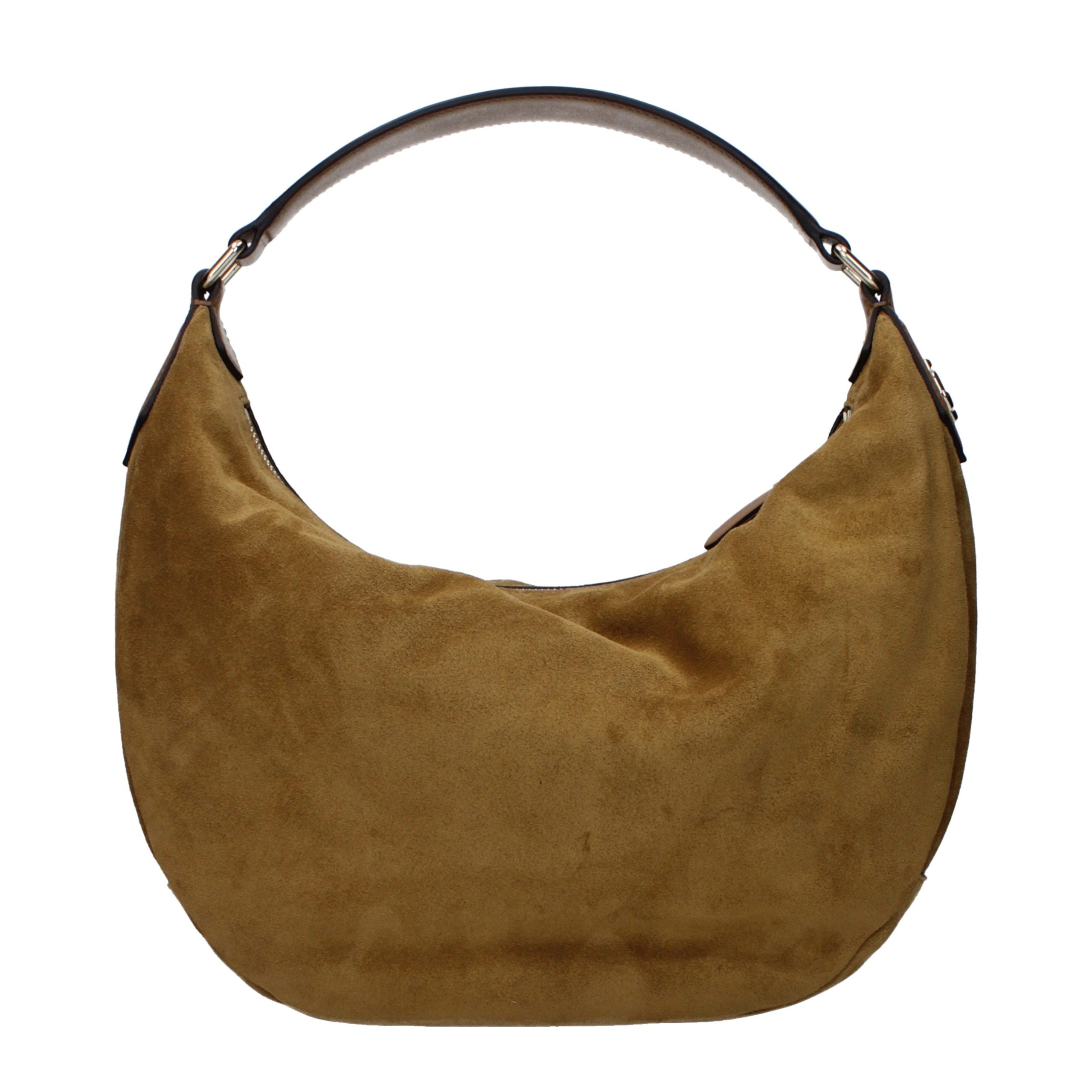 Braune Leder Schultertasche