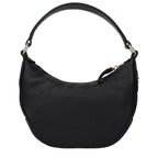 Schwarze Lederhandtasche