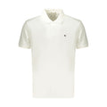 Weißes Herren-Poloshirt aus Baumwolle
