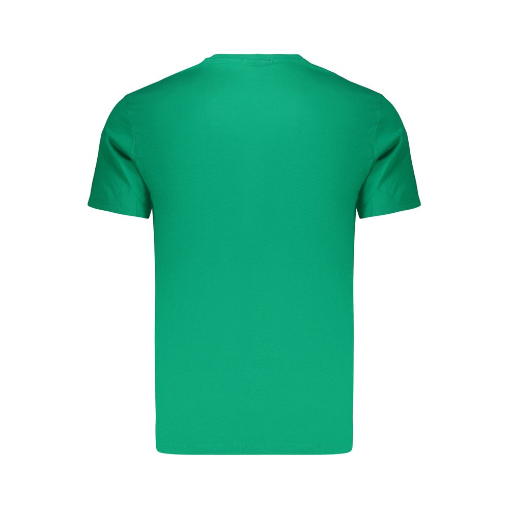 Grünes Baumwoll-T-Shirt für Herren
