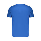 Blaues Baumwoll-T-Shirt für Herren