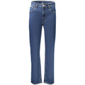 Damen-Jeans aus Baumwolle in Blau