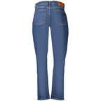 Damen-Jeans aus Baumwolle in Blau