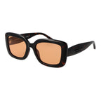 Braune Sonnenbrille aus Kunststoff