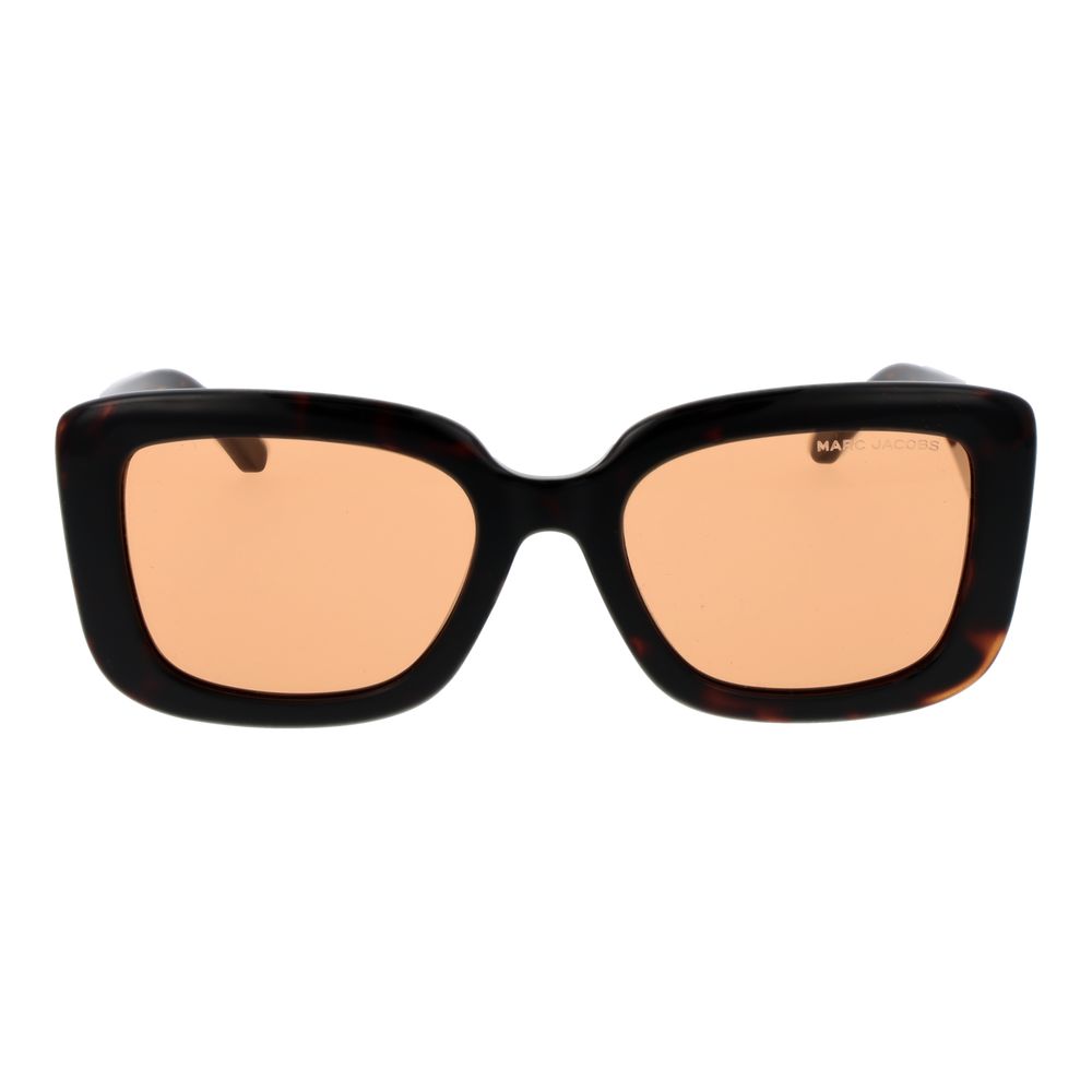 Braune Sonnenbrille aus Kunststoff