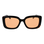 Braune Sonnenbrille aus Kunststoff
