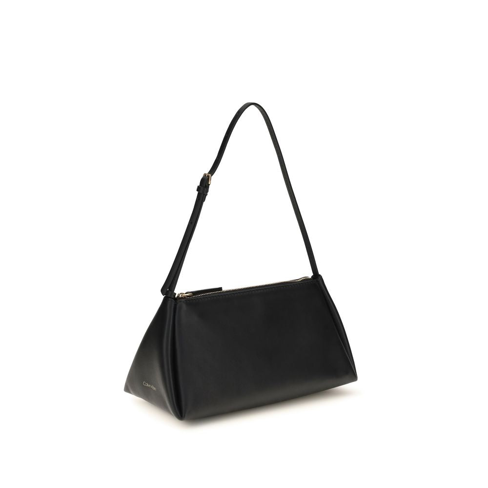 Schwarze Kalbsleder Bos Taurus Handtasche