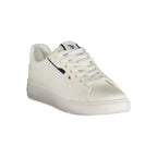Weiße Damen-Sneaker aus Polyester