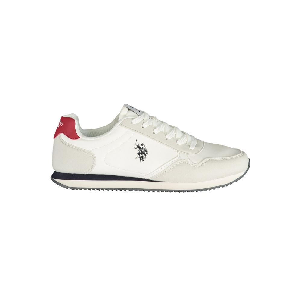 Herren-Sneaker aus weißem Polyurethan