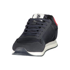 Blauer Sneaker aus Polyurethan für Herren