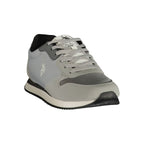 Herren-Sneaker aus dunkelgrauem Polyurethan