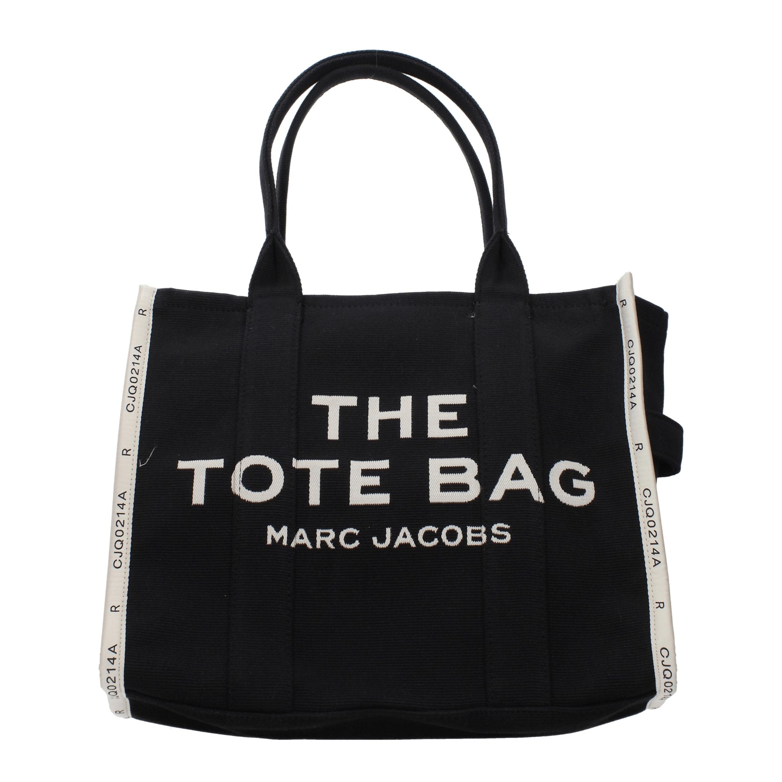 Schwarze Stoffhandtasche
