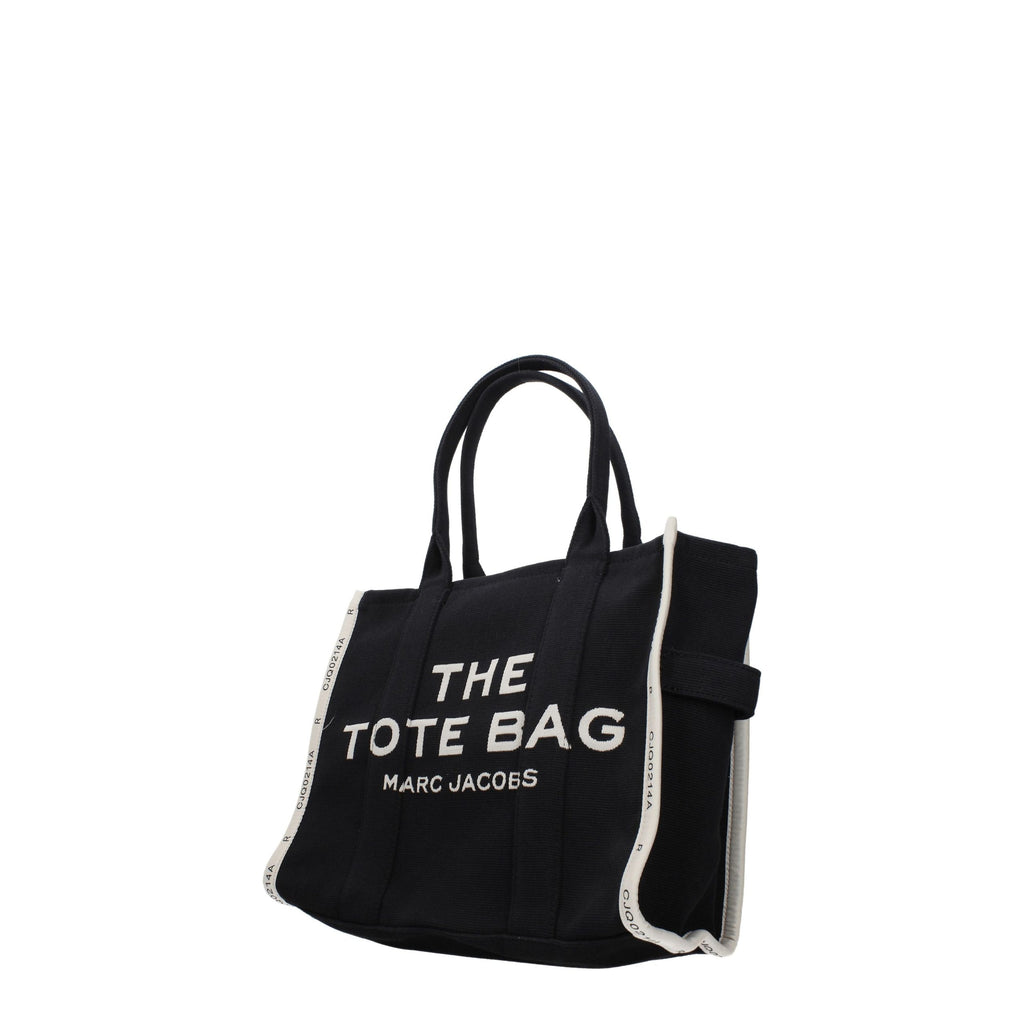 Schwarze Stoffhandtasche