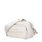 Weiße Leder Crossbody-Tasche