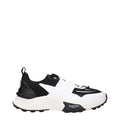 Schwarze Stoff-Sneaker