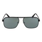 Schwarze Sonnenbrille aus Metall
