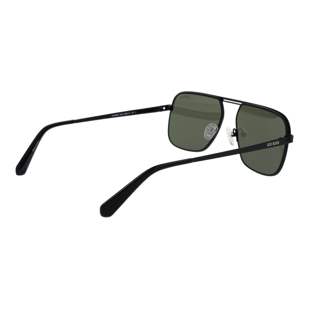 Schwarze Sonnenbrille aus Metall