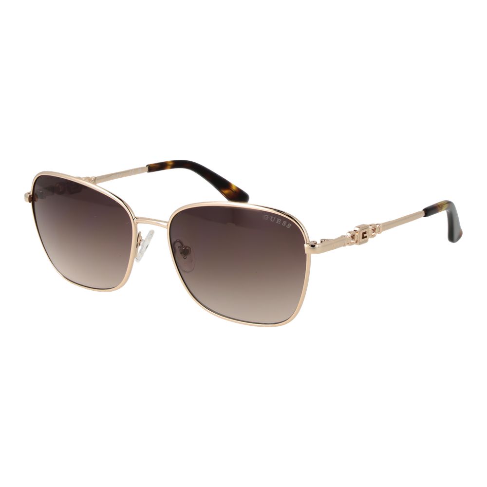 Sonnenbrille aus Goldmetall