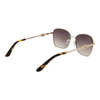 Sonnenbrille aus Goldmetall